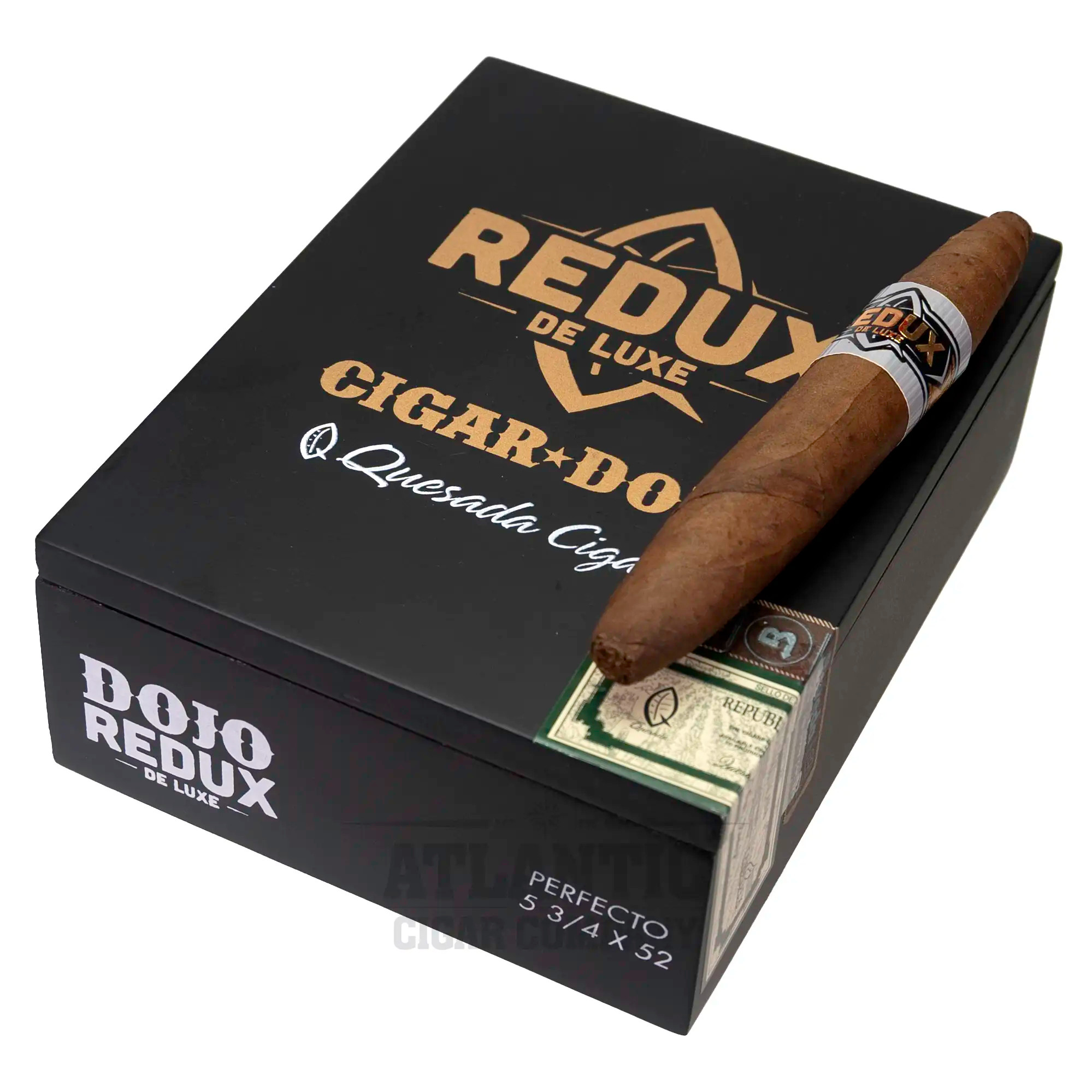 tobacco quesada Cigar Dojo & Quesada 2025 Redux de Luxe Double Perfecto Cigars