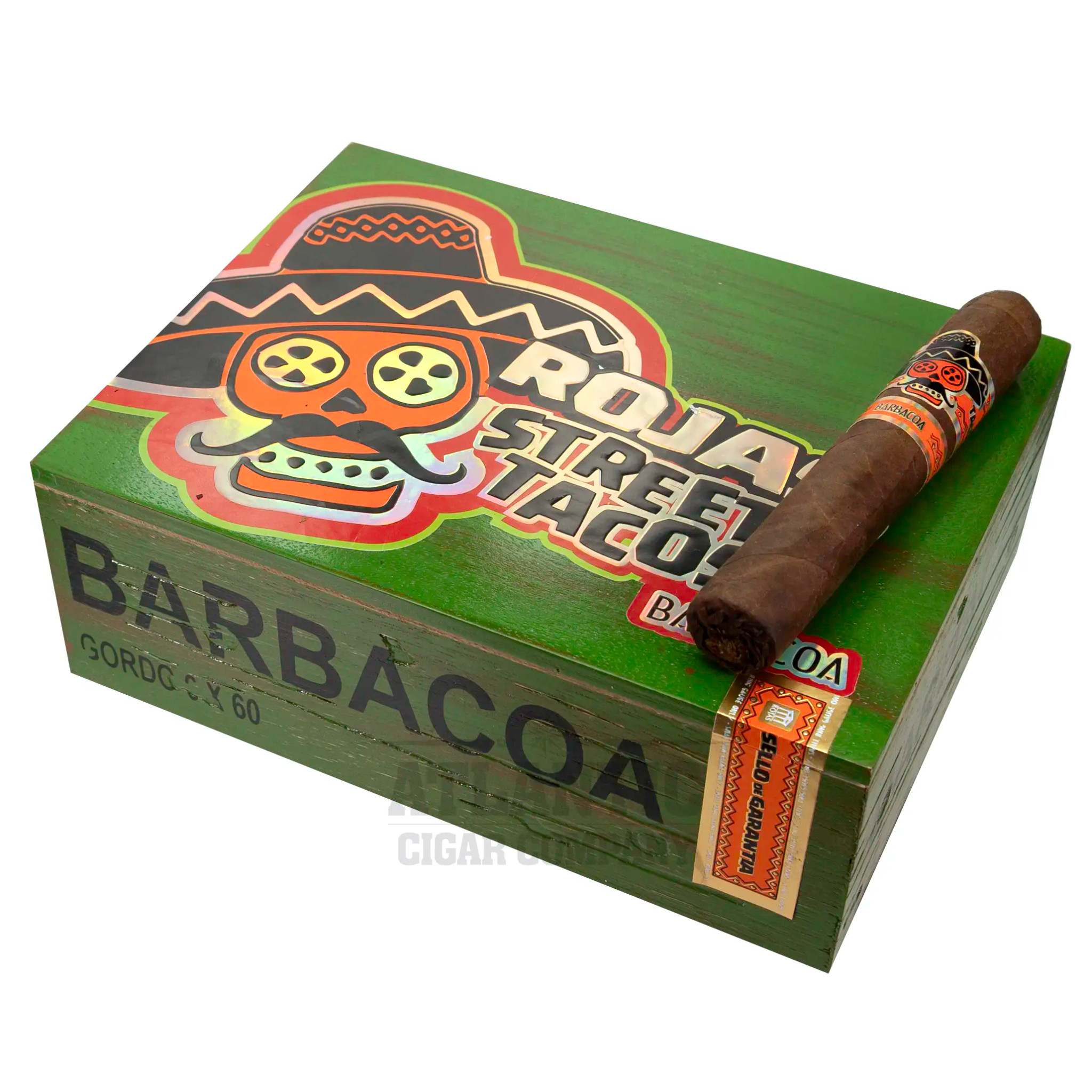 FIESTA CIGARETTE メキシコタバコ ヴィンテージ 入手困難品 Rojas Street Tacos Barbacoa Gordo (6x60) Cigars | Atlantic Cigar