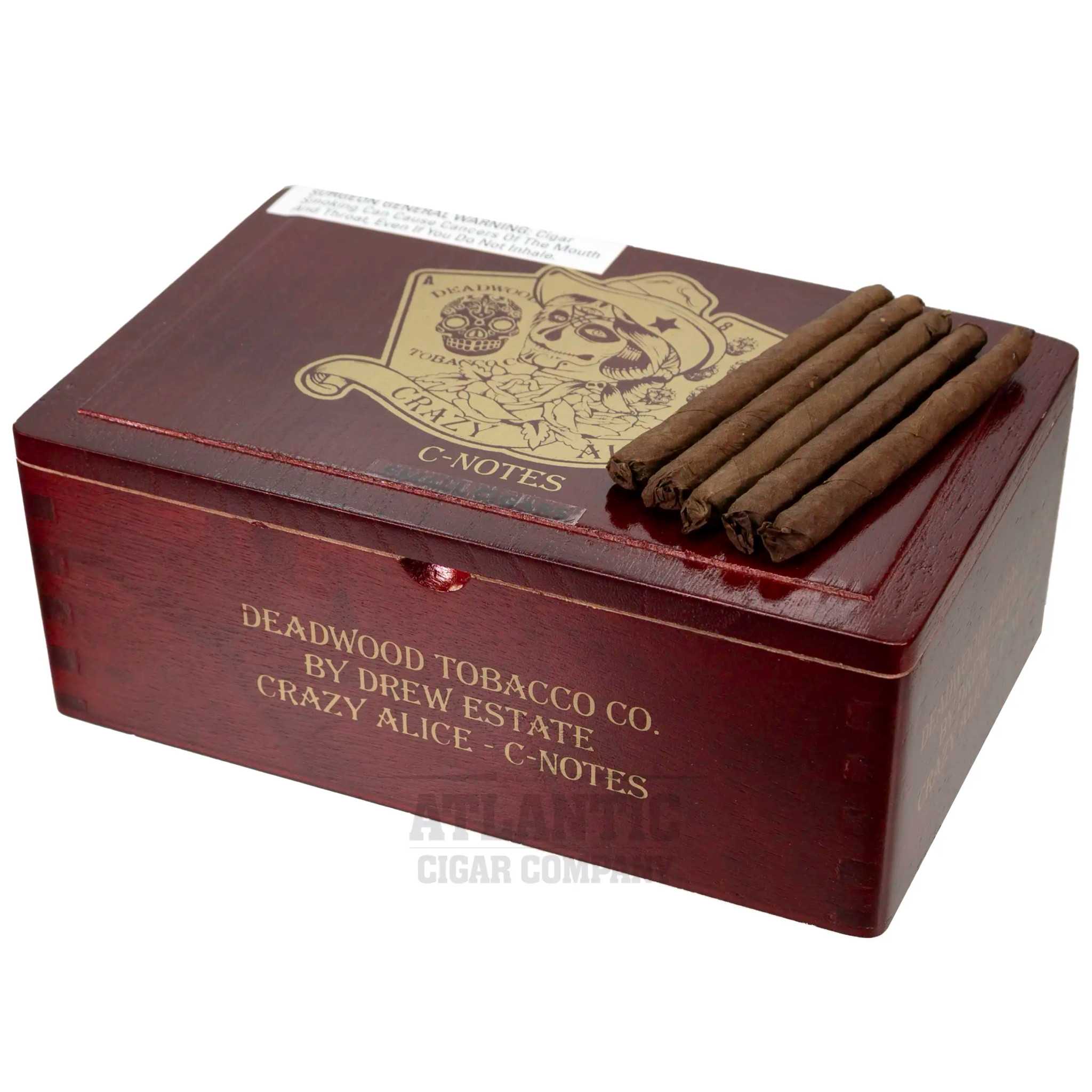 Deadwood By Drew Estate Crazy Alice C-Notes | Atlantic Cigar Company