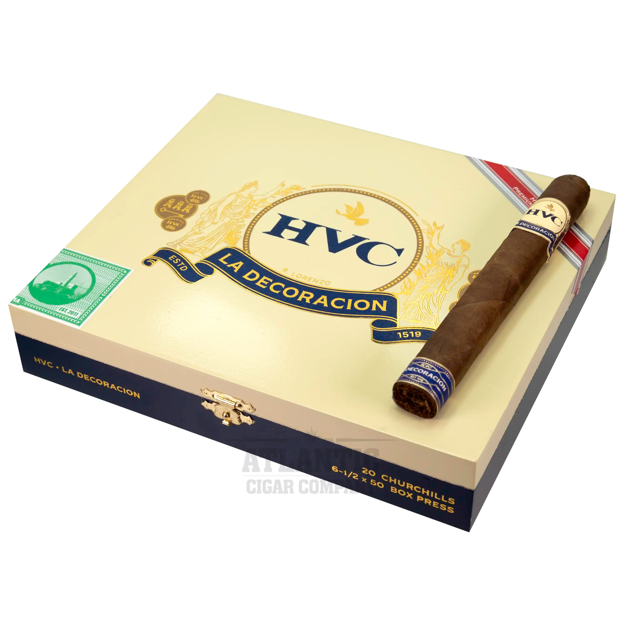HVC La Decoracion Churchill BP (6-1/2x50) | Atlantic Cigar Company
