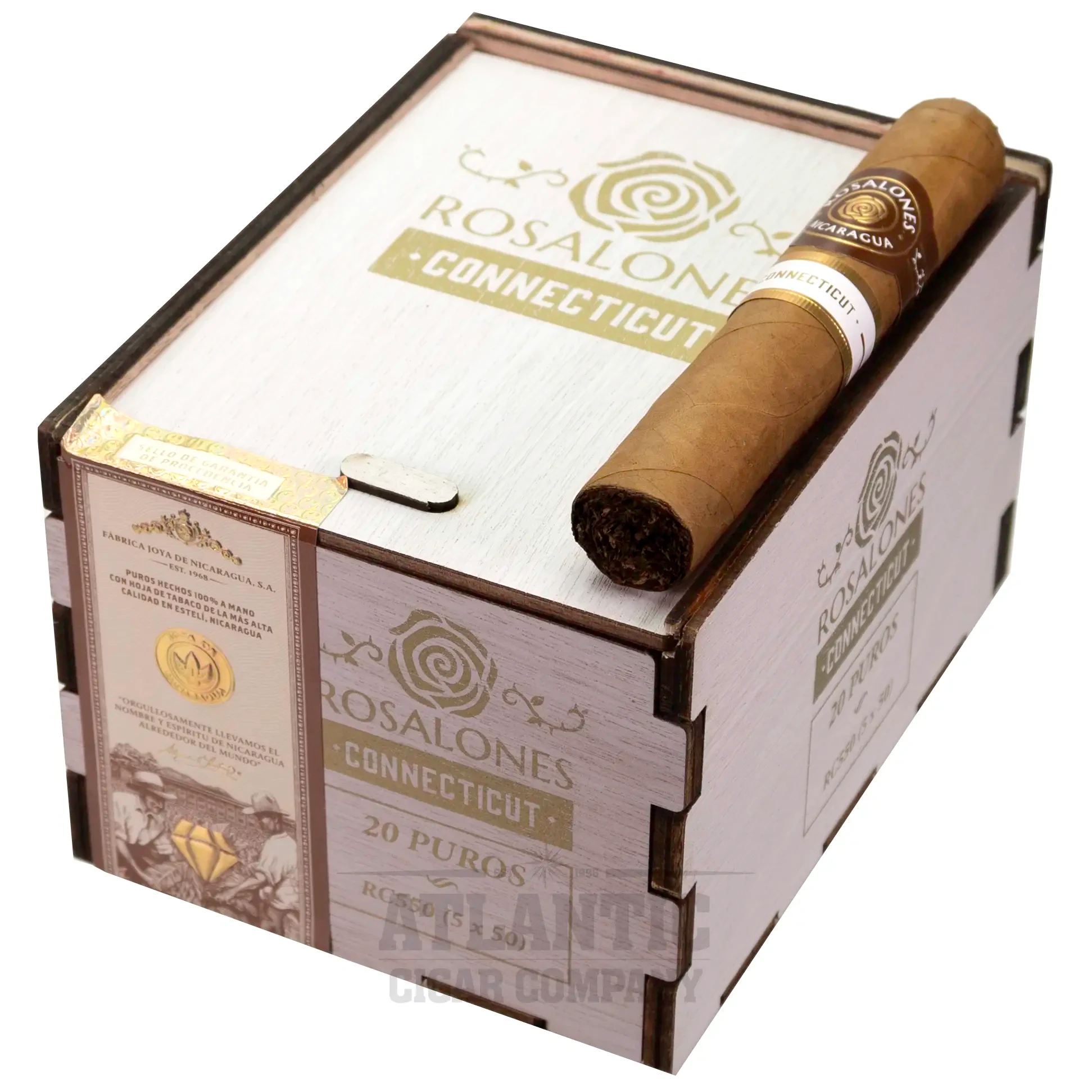 tobacco ro Joya de Nicaragua Rosalones Connecticut Robusto 1/20 in which most of the color pigments settle Honeyrose Herbal Cigarettes Chocolate Pack
