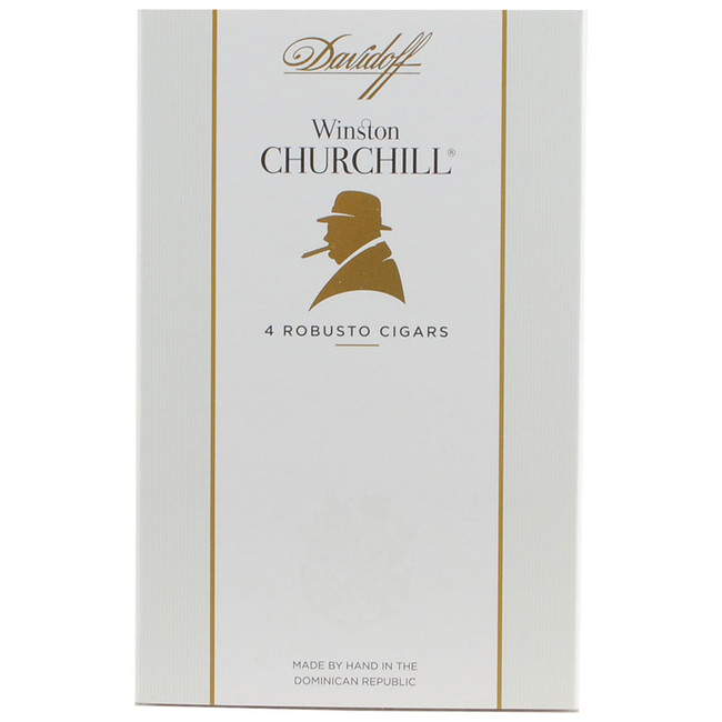 Davidoff Winston Churchill Robusto 4-Pack 1/4