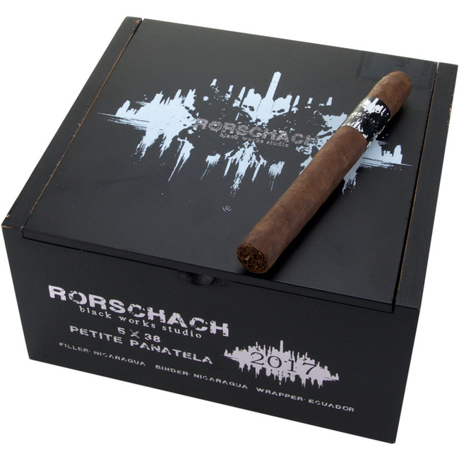 Black Works Studio Rorschach Petite Panatela (5x38)