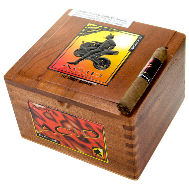 PREMIUM Wooden Empty Cigar Box - ACID BOX