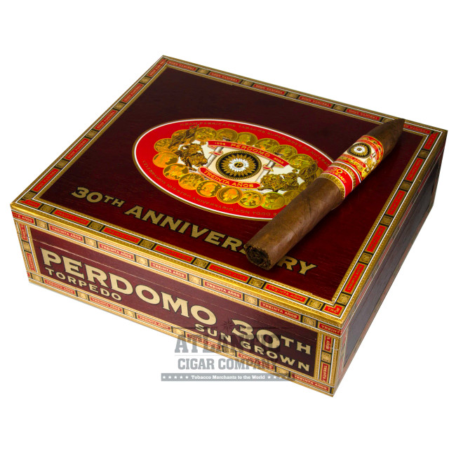 Perdomo 30th Anniversary Sun Grown Box-Pressed Torpedo