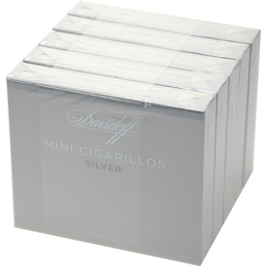 Davidoff Cigarillos Mini Silver 5/20 | Atlantic Cigar Company