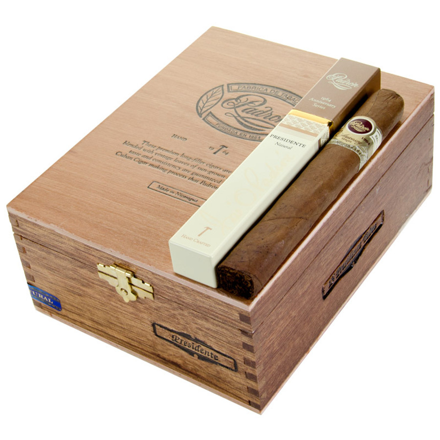 Padron 1964 Anniversary Presidente Natural Tubos