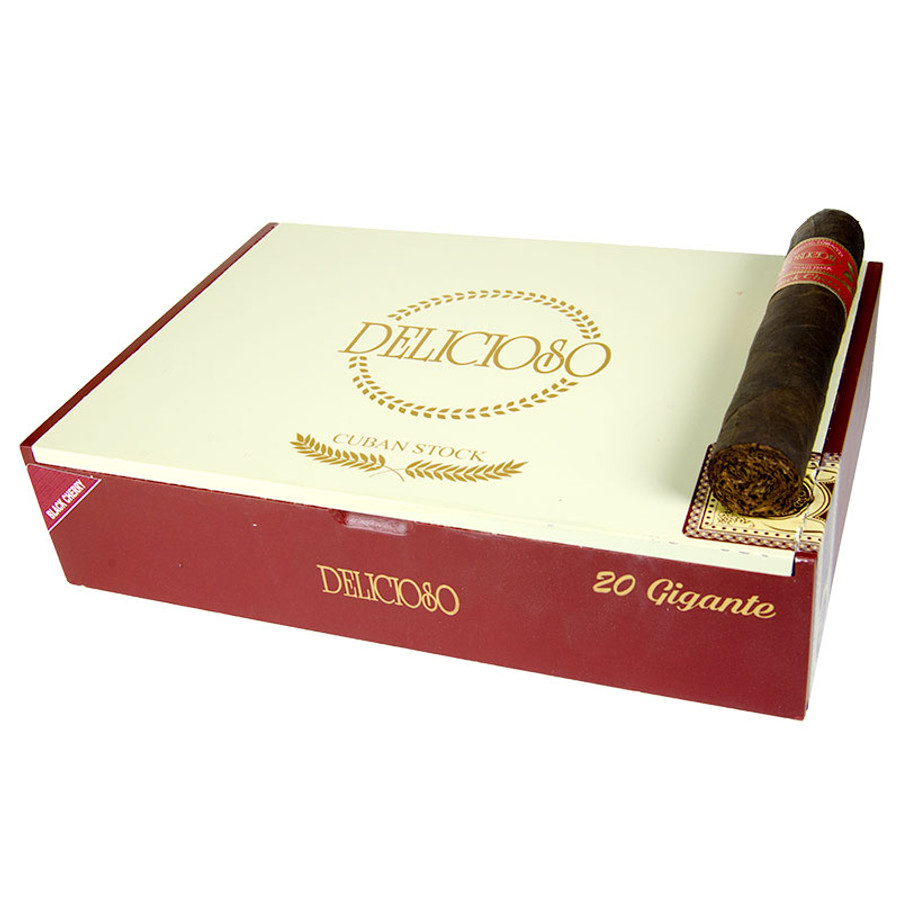 Delicioso Flavored by Cuban Stock Black Forest Cherry Gigante 6x60