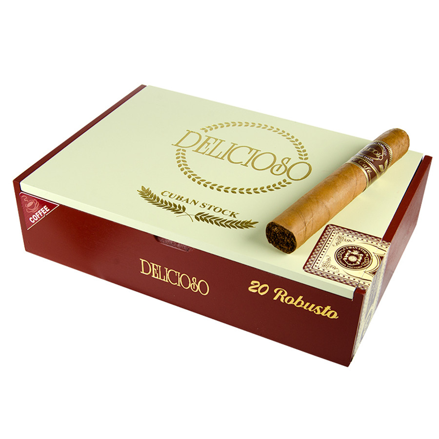 Delicioso Flavored by Cuban Stock Cafe Coffee Robusto 5x50