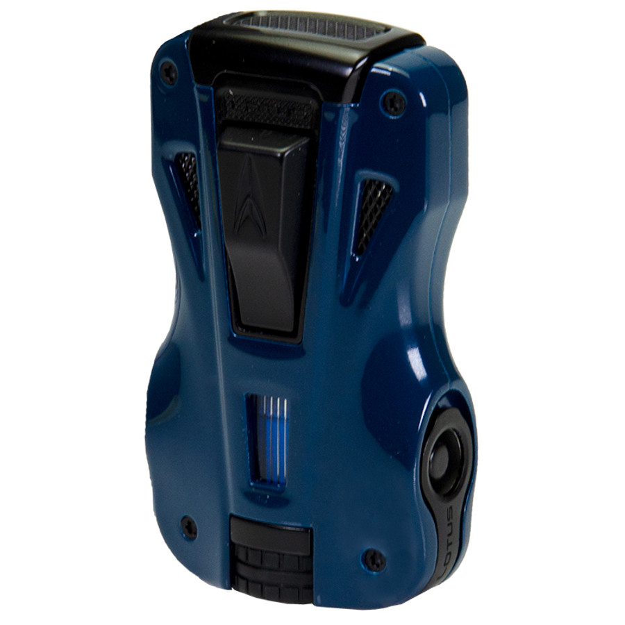 Lotus GT Twin Torch Lighter & Cutter - Blue