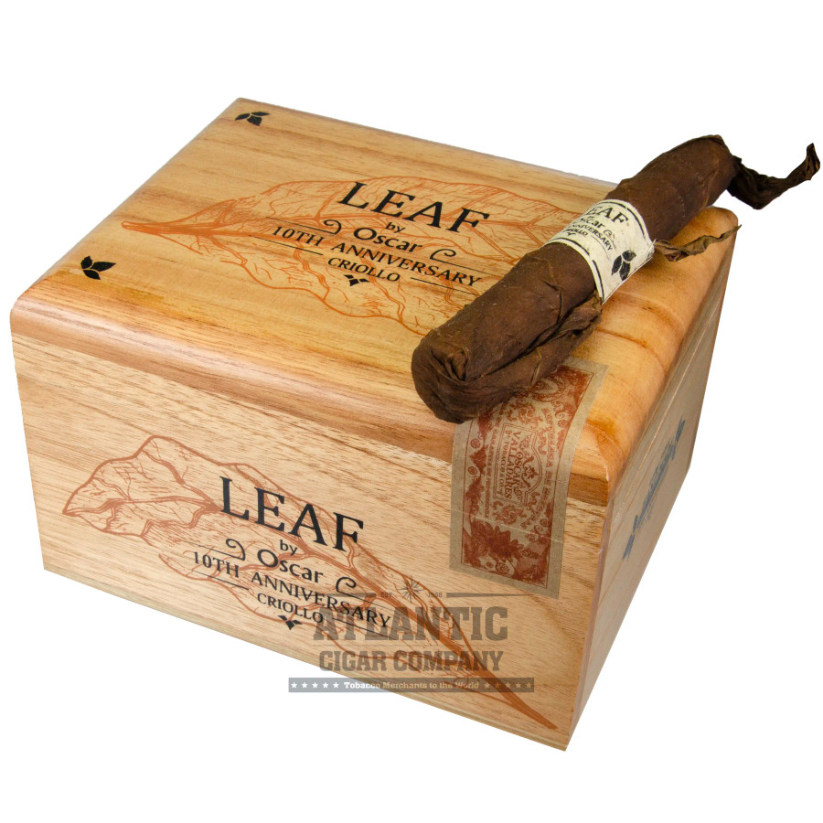 Leaf by Oscar Cigars 10th Anniversary Toro Box