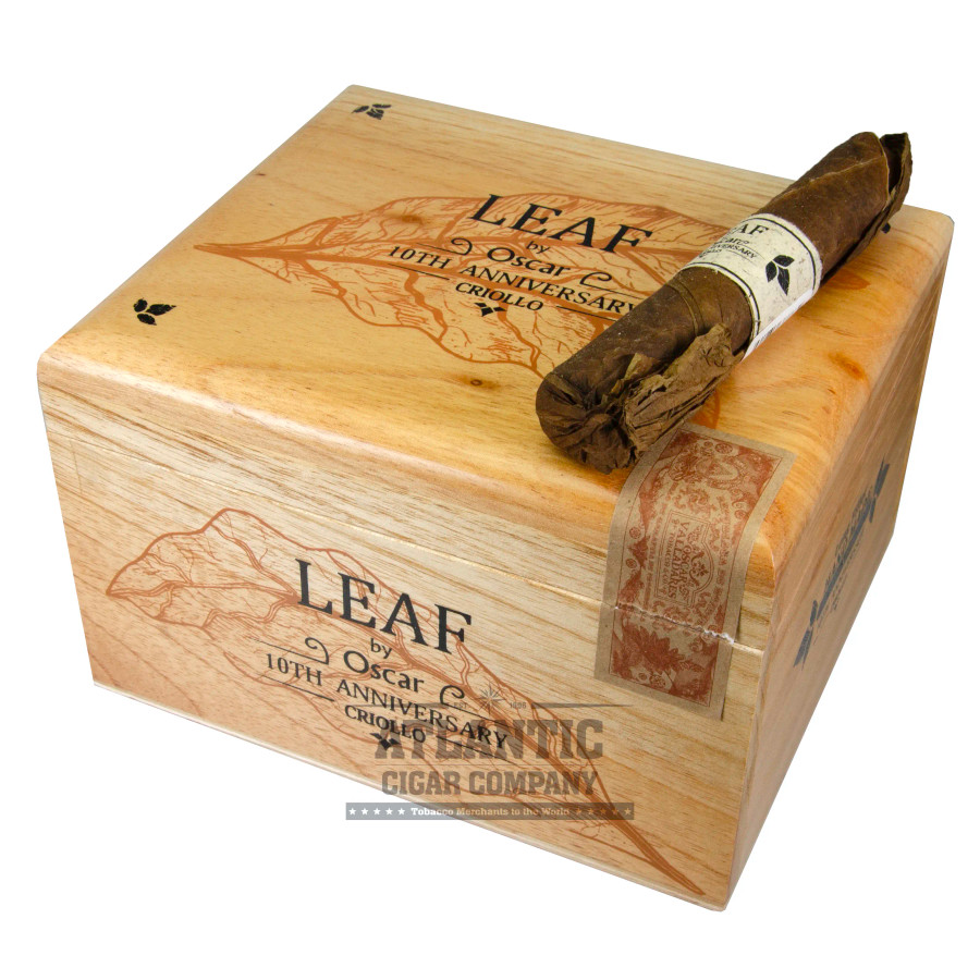 Leaf by Oscar Cigars 10th Anniversary Sixty Box