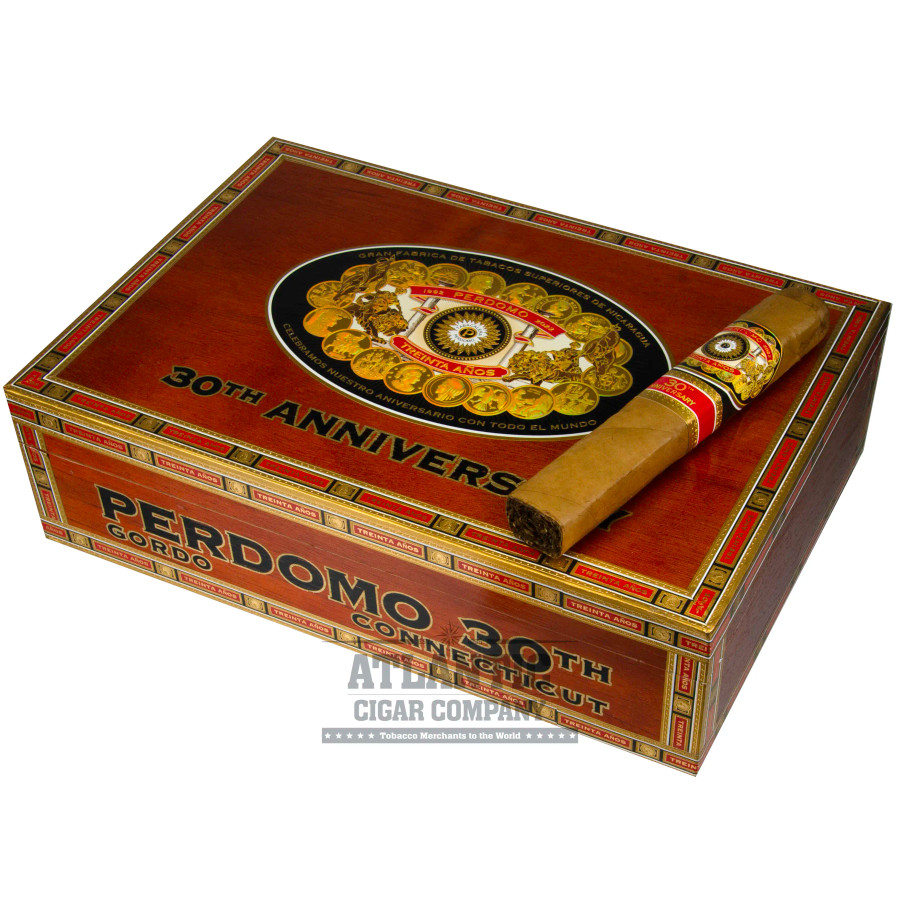 Perdomo 30th Anniversary Connecticut Gordo Box-Pressed