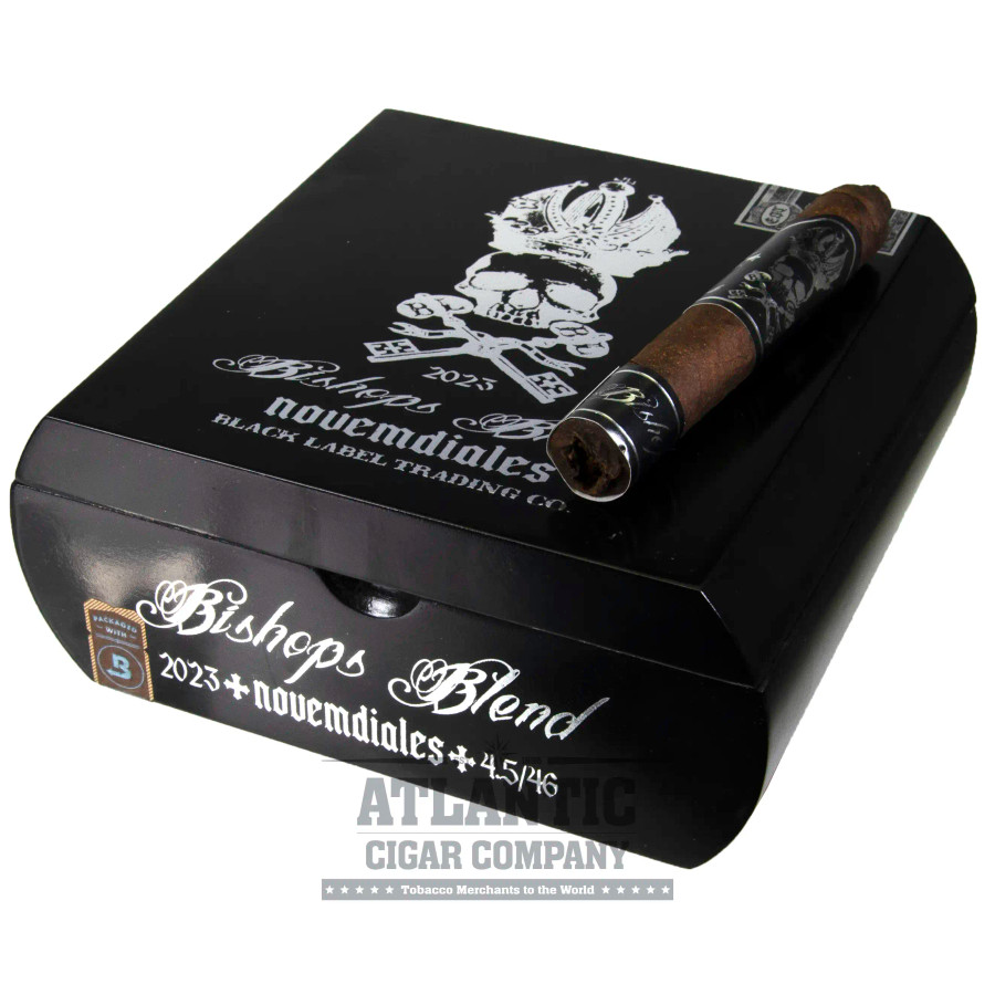Black Label Trading Co. Limited Edition Bishops Blend Novemdiales Petite Corona Box