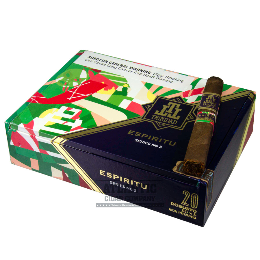 Trinidad Espiritu Series No. 3 Robusto Box