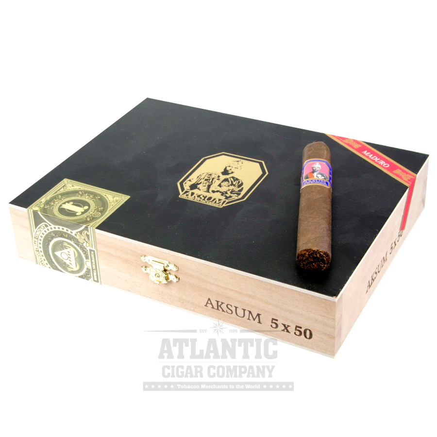 Aksum Maduro by Foundation Robusto Box