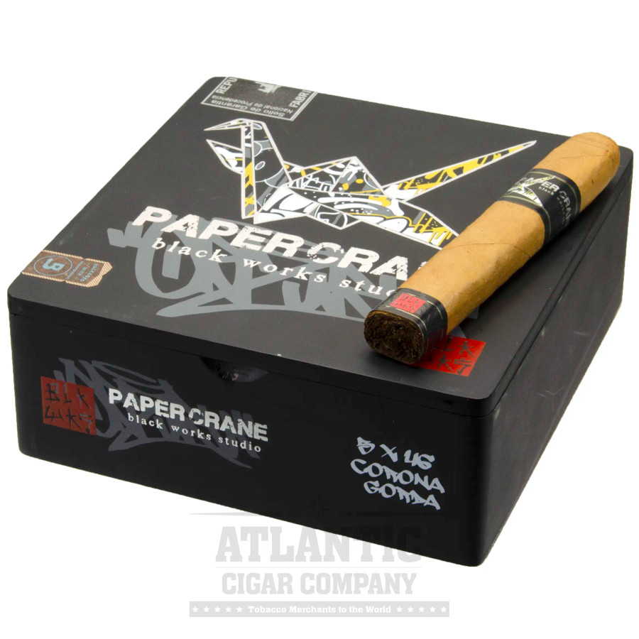 Black Works Studio Limited Edition Paper Crane Corona Gorda Box