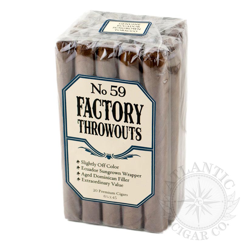 Factory Throwouts No. 59 Bundles | Atlantic Cigar Company