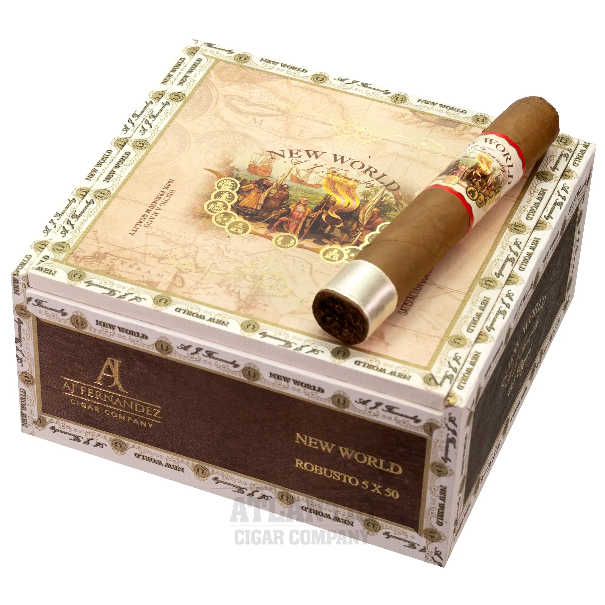 New World Connecticut by AJ Fernandez Robusto | Atlantic Cigar Company