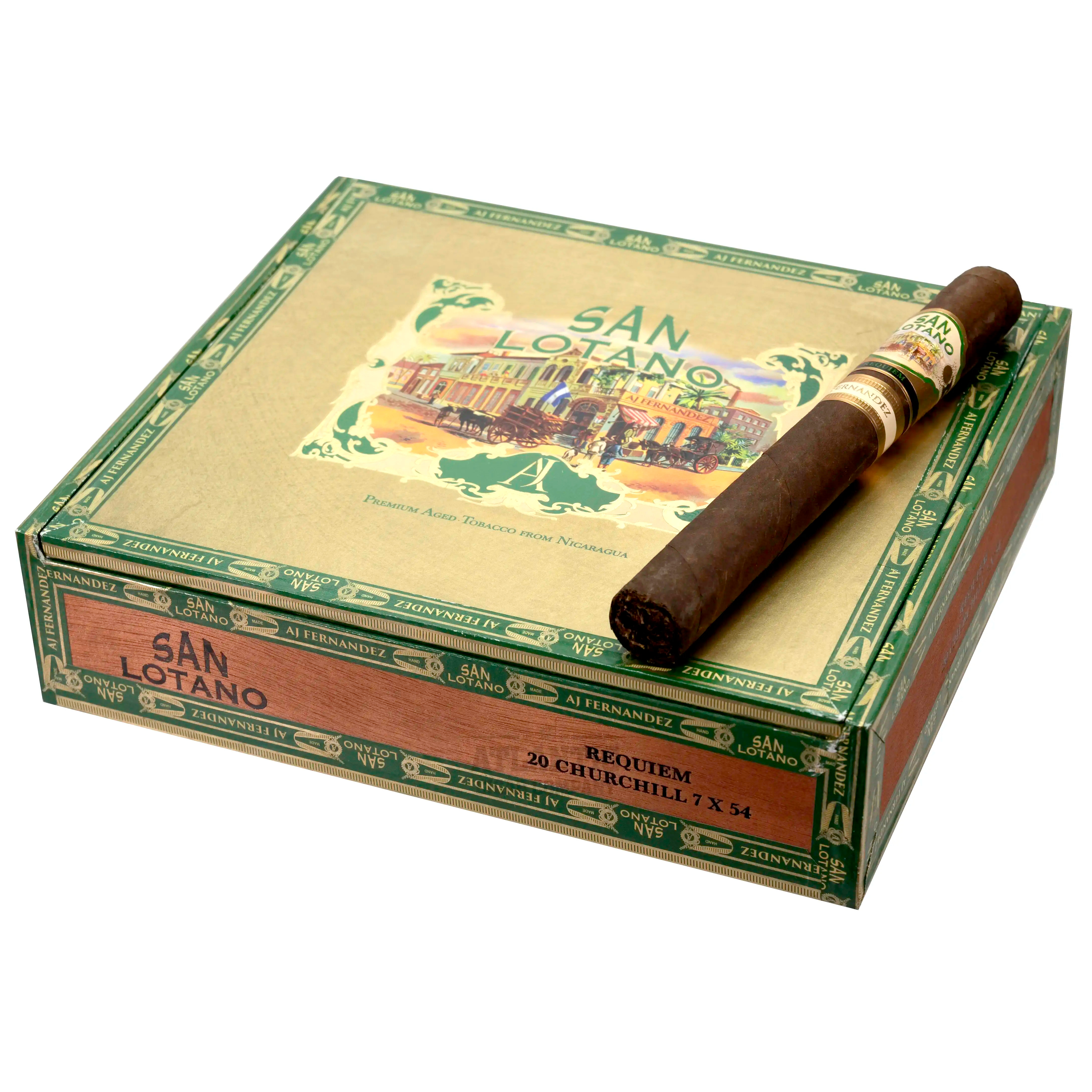 San Lotano Habano Churchill Cigars | Atlantic Cigar Company