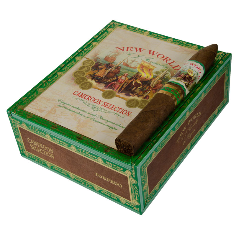 New World Cameroon By Aj Fernandez Torpedo Atlantic Cigar Company