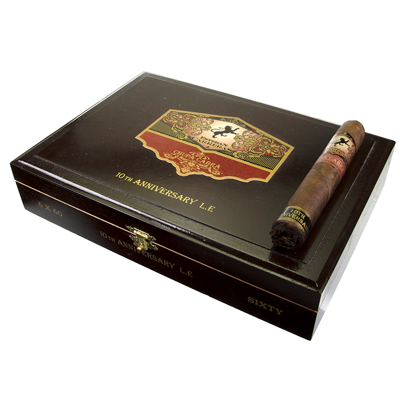 Esteban Carreras Chupacabra 10th Anniversary Cigars Sixty (6x60)