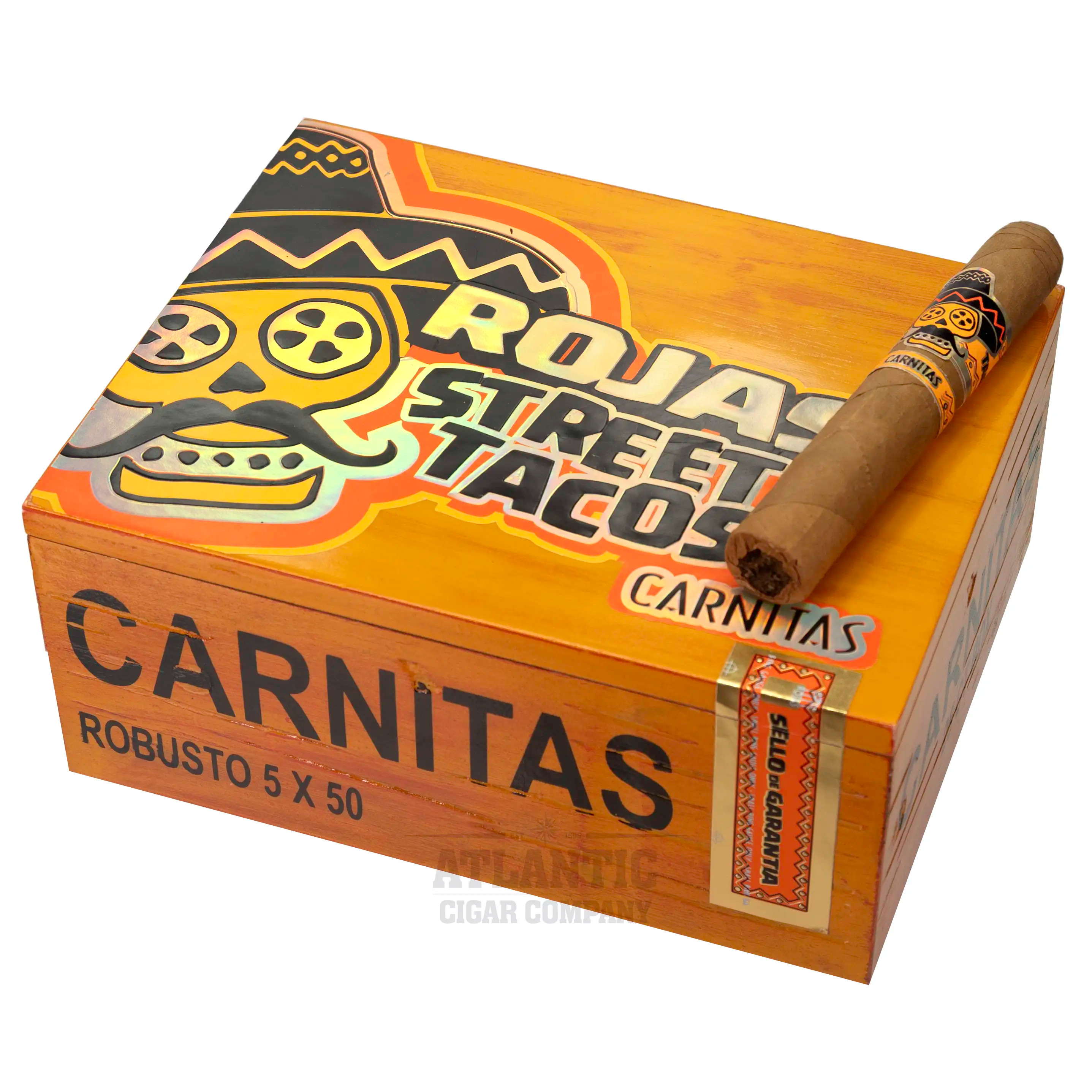 Rojas Street Tacos Carnitas Robusto (5x50) Cigars | Atlantic Cigar Co.