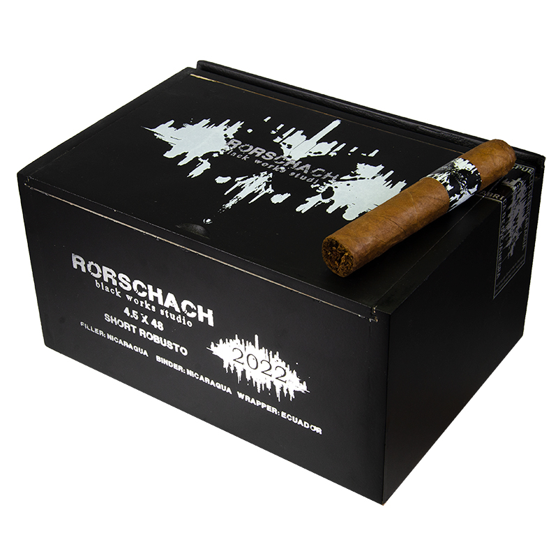 Black Works Studio Rorschach Short Robusto (4-1/2x48) Cigars