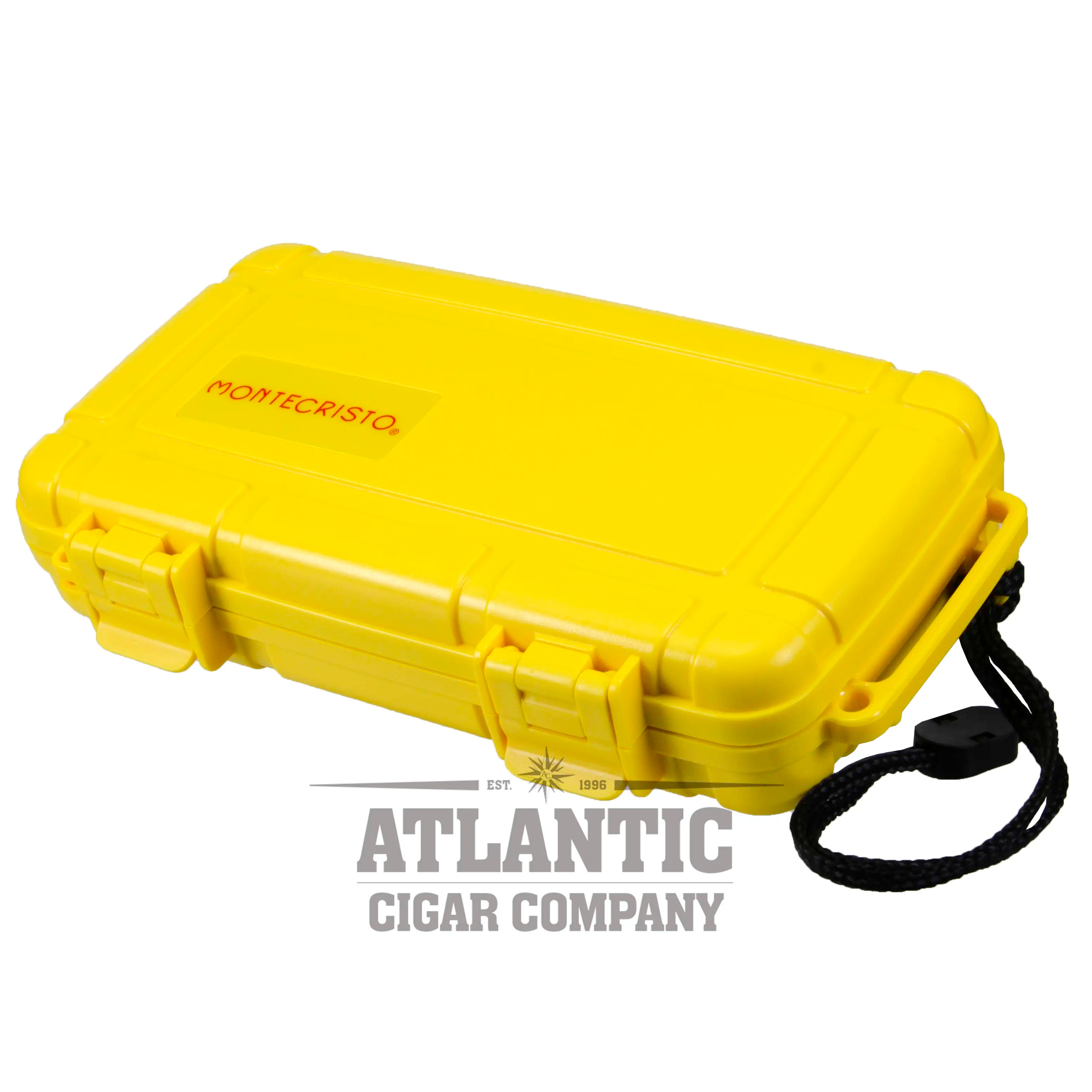 Montecristo ABS Travel Humidor 5-Count (Yellow) | Atlantic