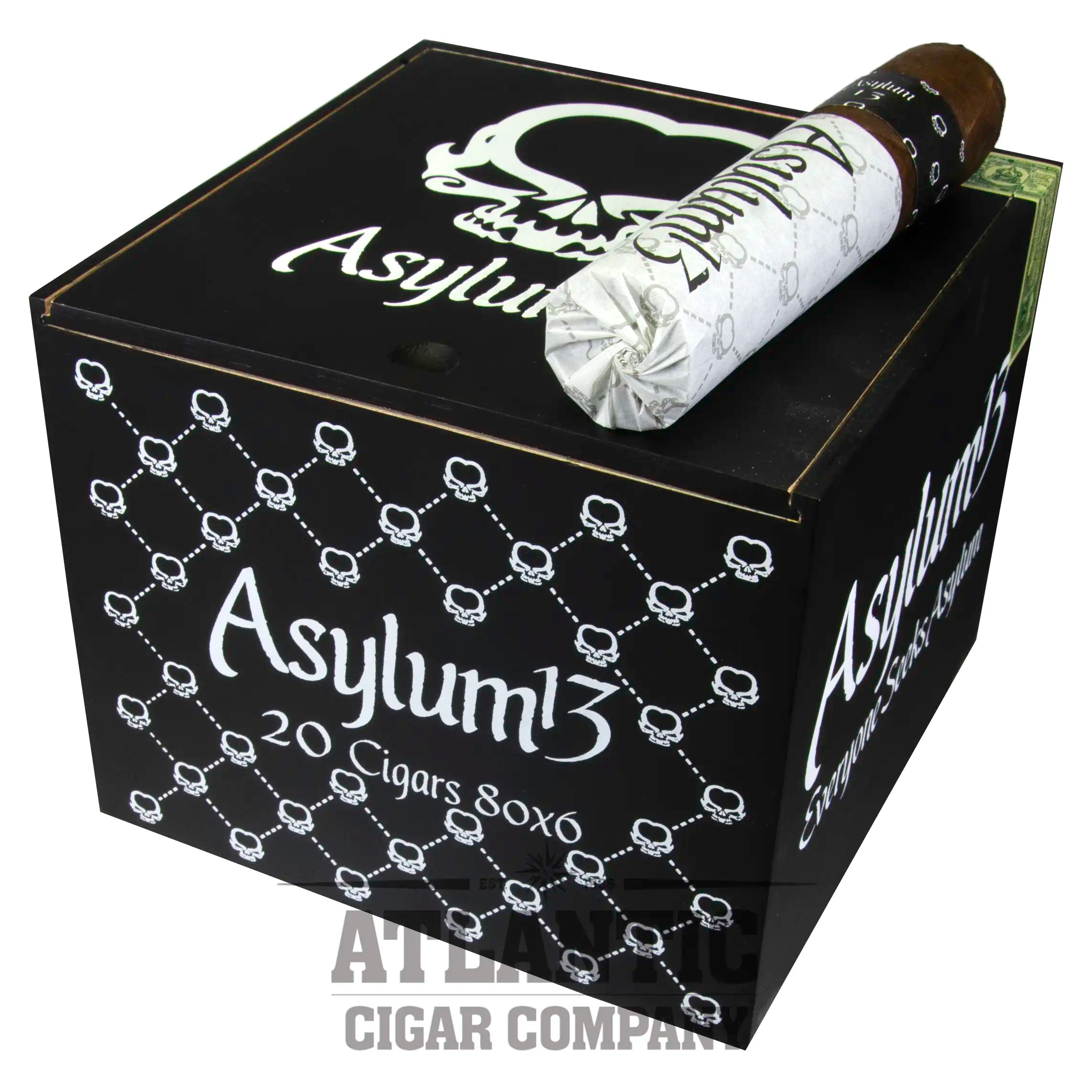 Asylum 13 Cigars 80x6 | Atlantic Cigar Co.