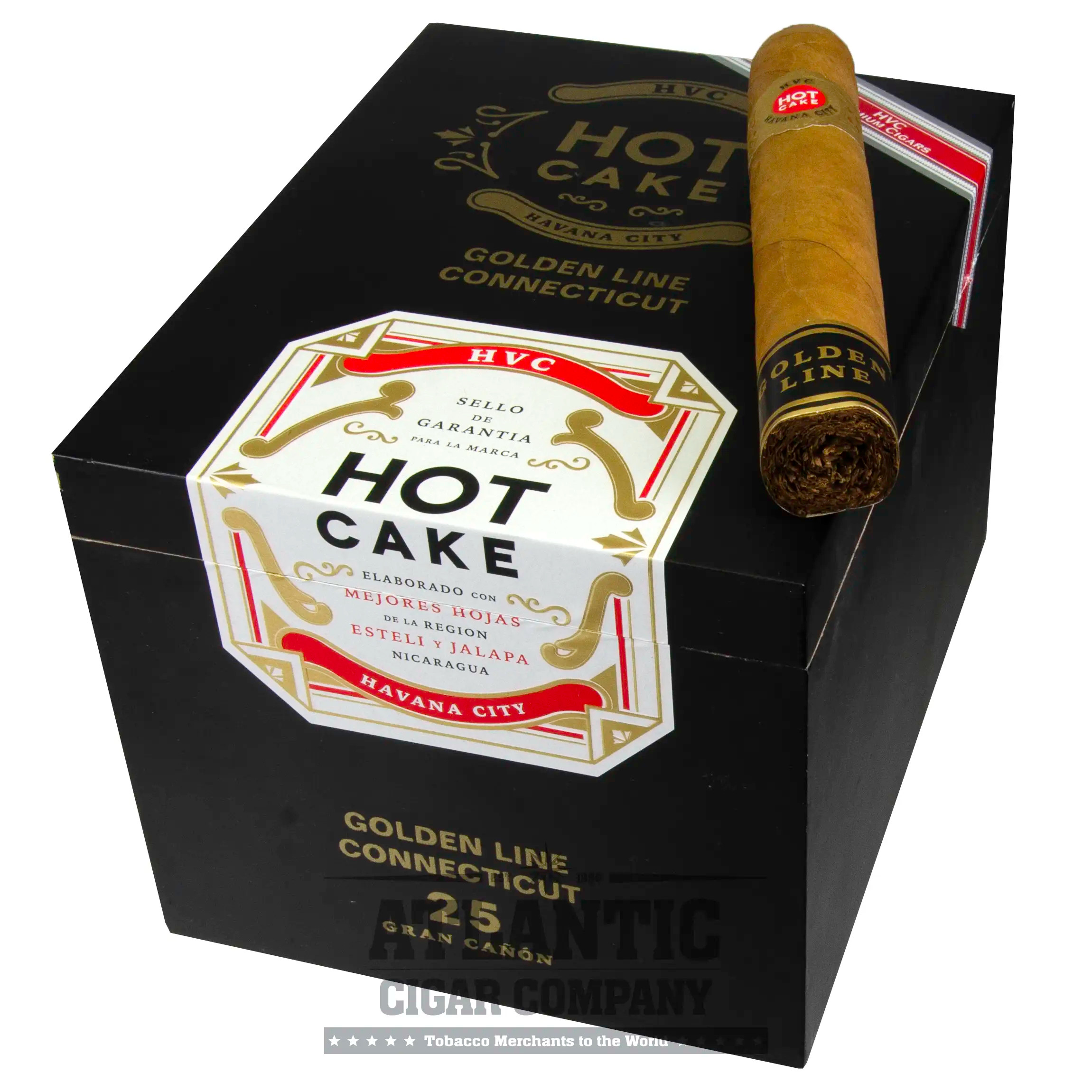 HVC Hot Cake Golden Line Connecticut Gran Canon Cigars | Atlantic
