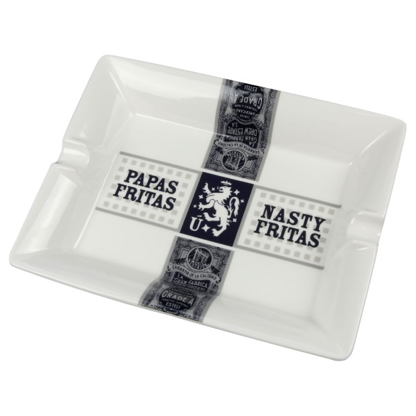 Liga Privada Unico Serie Fritas Ceramic Ashtray | Atlantic Cigar Co.