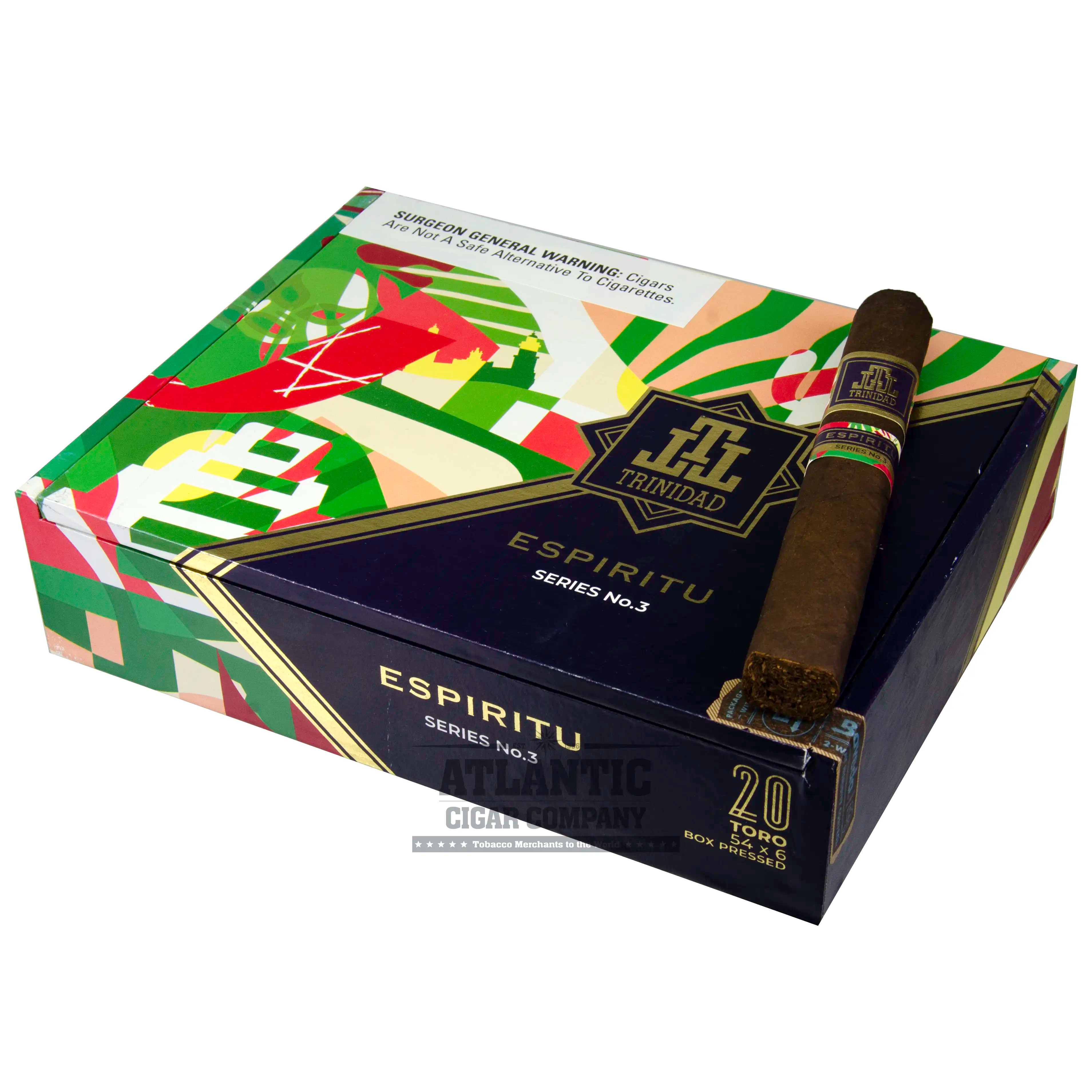 TRINIDAD×TIGA GOMECHU3 Trinidad Espiritu Series No. 3 Toro | Atlantic Cigar Company