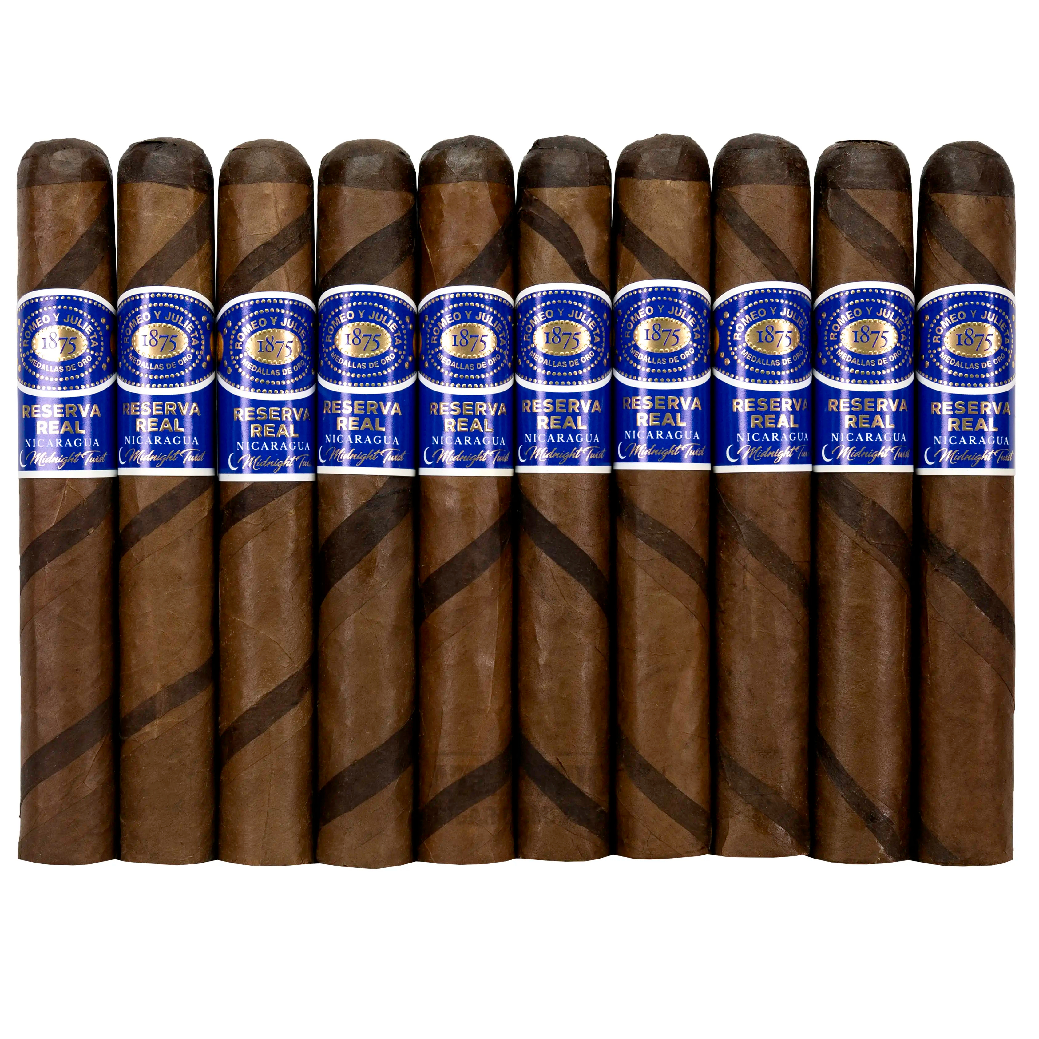 Romeo Y Julieta Reserva Real Nicaragua Midnight Twist Twisted Toro
