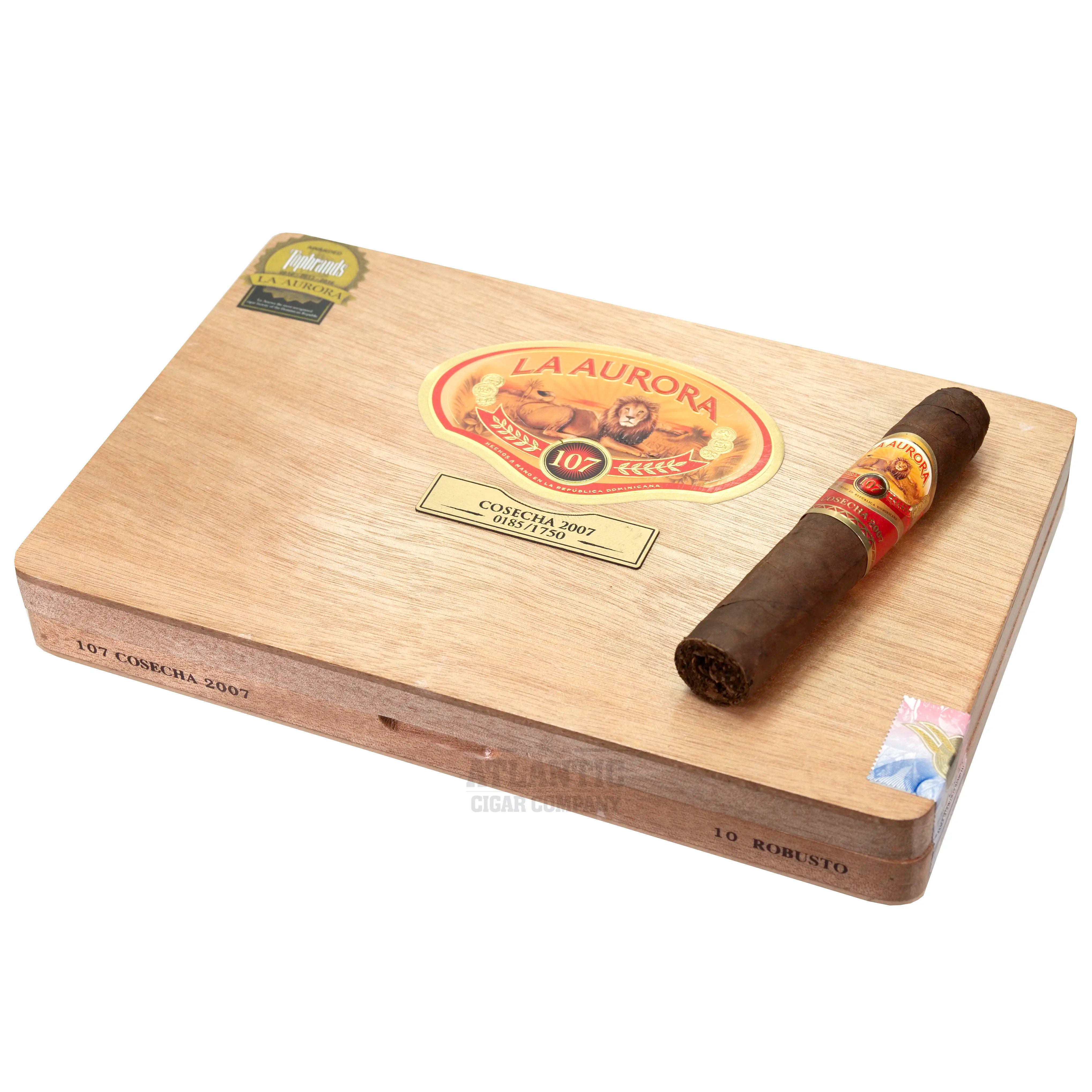 La Aurora 107 Cosecha 2007 Robusto | Atlantic Cigar Company