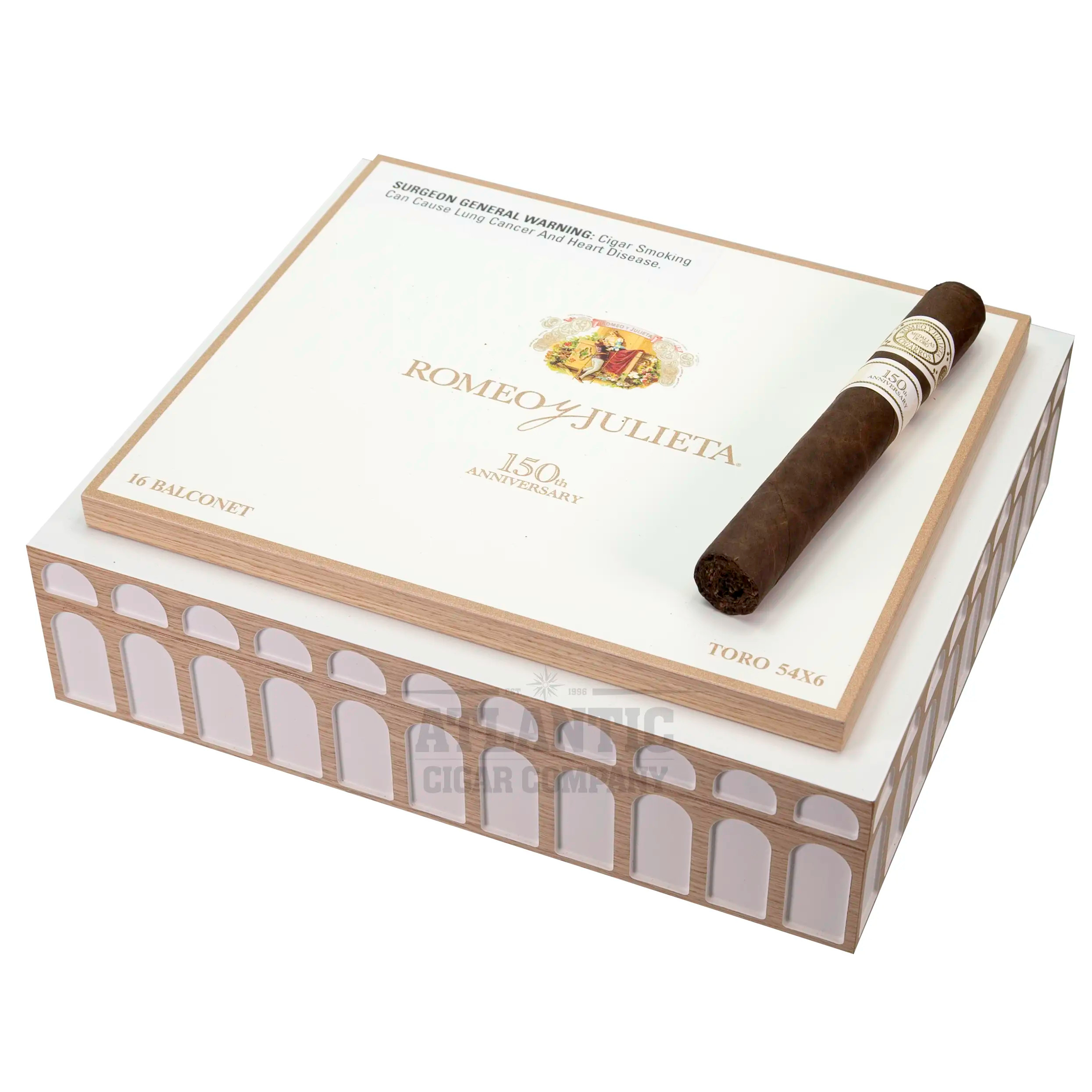 【新品同様】SHIROSE「ROMEO & JULIET &」スペシャルボックス Romeo y Julieta 150th Anniversary Balconet | Atlantic Cigar Company