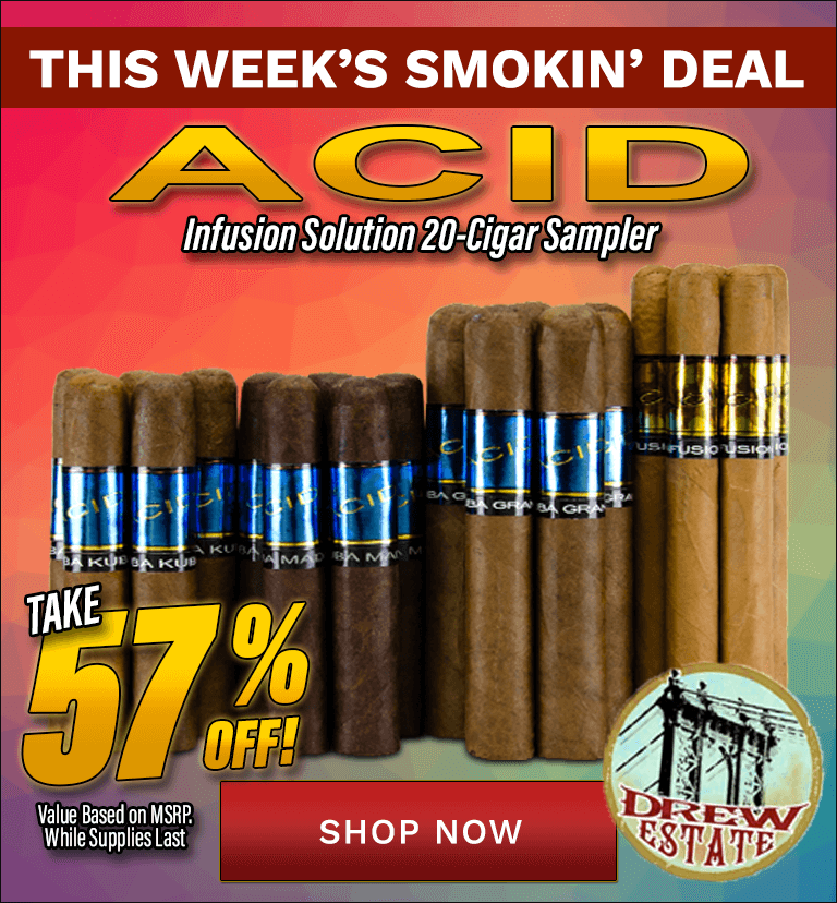 Atlantic Cigar's Weekly Smokin Deals
