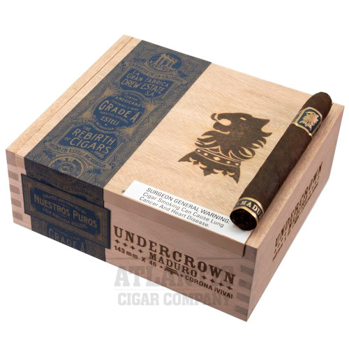 Liga Undercrown Maduro Corona Viva cigar product image from Atlantic Cigar Company