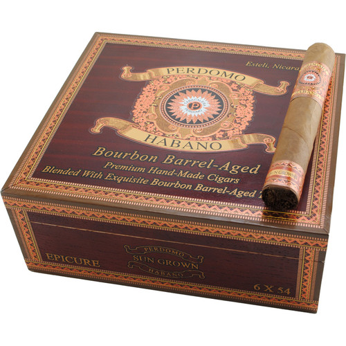 Perdomo Habano Bourbon Barrel Aged Sungrown Epicure cigar