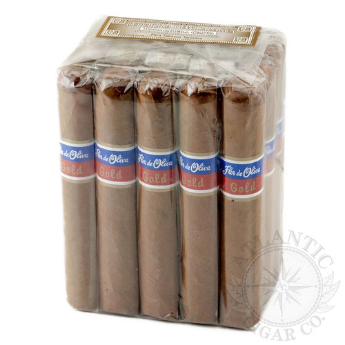 Oliva Flor De Oliva Bundles Gold Robusto cigar product image from Atlantic Cigar Company
