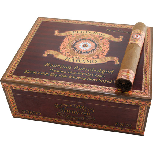 Perdomo Habano Bourbon Barrel Aged Sungrown Gordo cigar