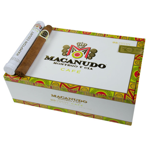 Macanudo Cafe Hampton Court Tubes cigar product image from Atlantic Cigar Company