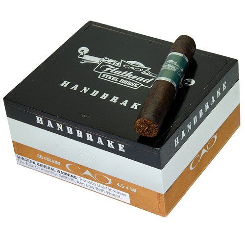CAO Flathead Steel Horse Handbrake Robusto cigar
