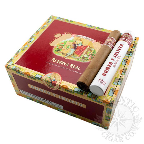 Romeo Y Julieta Reserva Real Gran Toro Tubes cigar product image from Atlantic Cigar Company