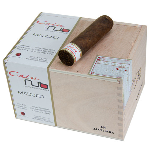 Cain Nub 460 Maduro cigar product image from Atlantic Cigar Company