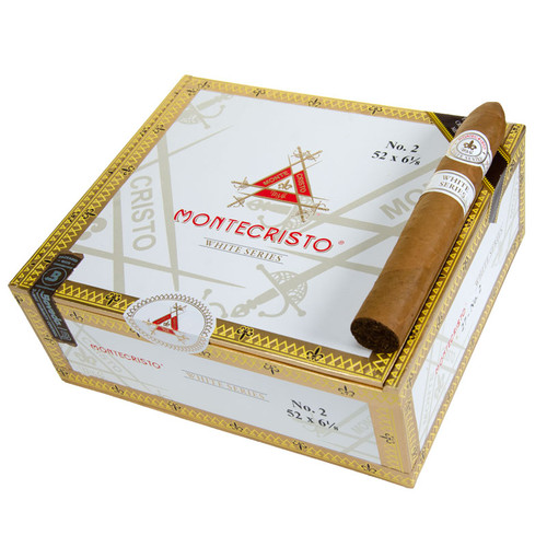 Montecristo White Label No. 2 Belicoso cigar product image from Atlantic Cigar Company