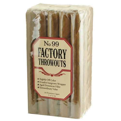Factory Throwouts No. 99 Bundles cigar product image from Atlantic Cigar Company