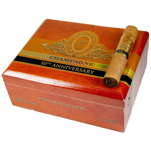 Perdomo 10th Anniversary Champagne Robusto cigar product image from Atlantic Cigar Company