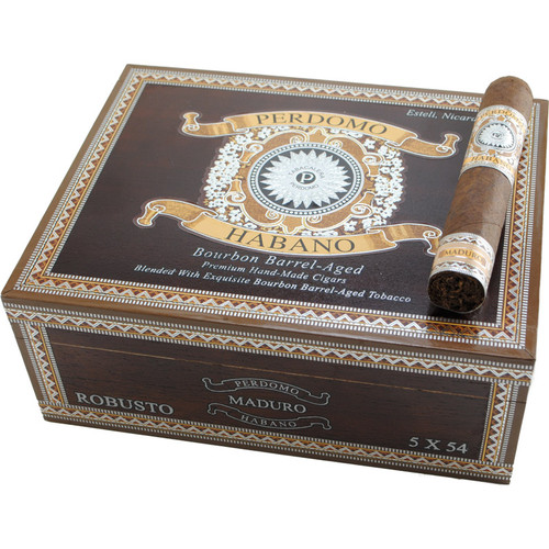 Perdomo Habano Bourbon Barrel Aged Maduro Robusto cigar