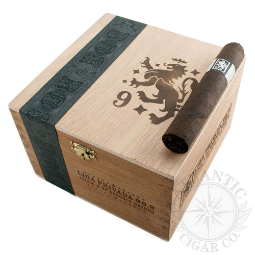 Liga Privada No. 9 Robusto cigar product image from Atlantic Cigar Company